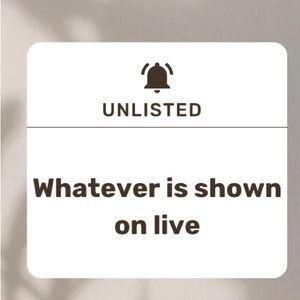 UNLISTED FLYER!!!!